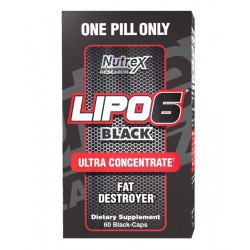 Lipo 6 Black Ultra Concentrated 60 Black-Caps 60 kapszula