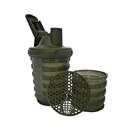 Grenade Shaker 700ml Keverőpalack khaki (zöld)