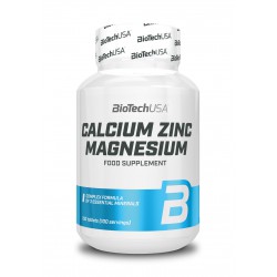 BioTechUSA Calcium - Zinc - Magnesium 100 tab.