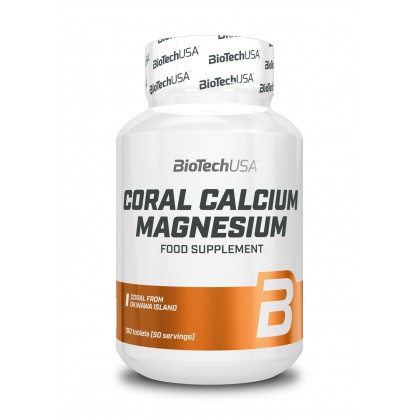 BIOTECH CORAL CALCIUM MAGNESIUM – 100 tablets