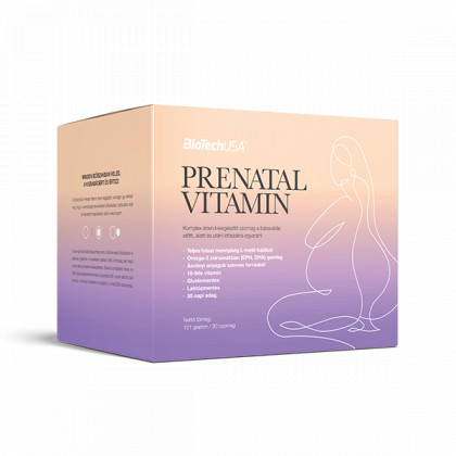 Prenatal vitamin, babaváró étrend – kiegészítő csomag 30 pack