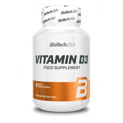 BioTechUSA Vitamin D3 120 tab.