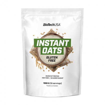 BioTechUSA Instant Oats Gluten Free 1000 g gluténmentes