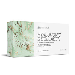 BioTechUSA Hyaluronic & Collagen 120 kapszula