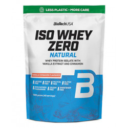 BioTechUSA Iso Whey Zero Natural prémium fehérje 1000g