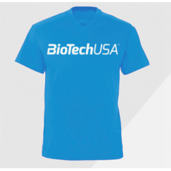 BioTechUSA Tropical Blue póló, kék férfi