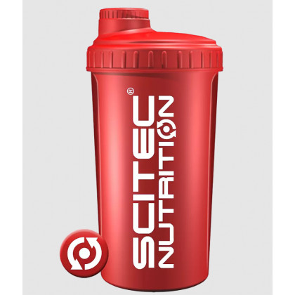 Scitec Nutrition Shaker Red (Piros) 700ml