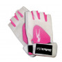 BioTechUSA Lady 1 - női pink fehér kesztyű XL (extra nagy)