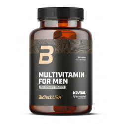 BioTechUSA Multivitamin for Men from organic sources 60 tab.
