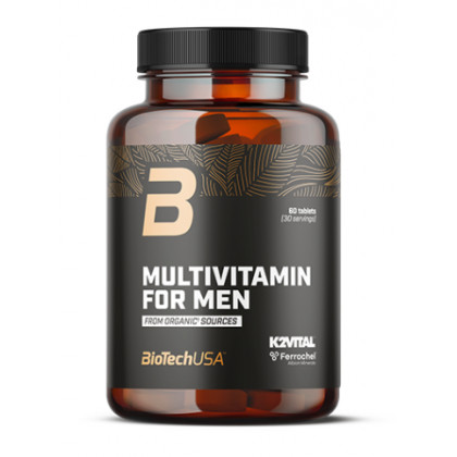 BioTechUSA Multivitamin for Men from organic sources 60 tab.