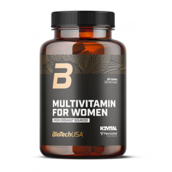 BioTechUSA Multivitamin for Women from organic sources 60 tab.