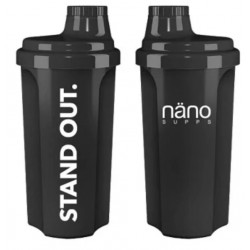 Nano Supps Shaker Fekete (Black) 500ml
