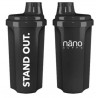 Nano Supps Shaker Fekete (Black) 500ml
