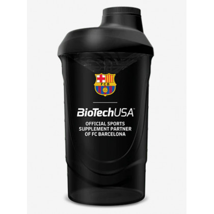 BioTechUSA Wave Shaker Fc Barcelona Black (fekete) 600ml