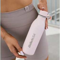 BioTechUSA BioTechUSA rozsdamentes acél palack - 500 ml rózsaszín (Pink)