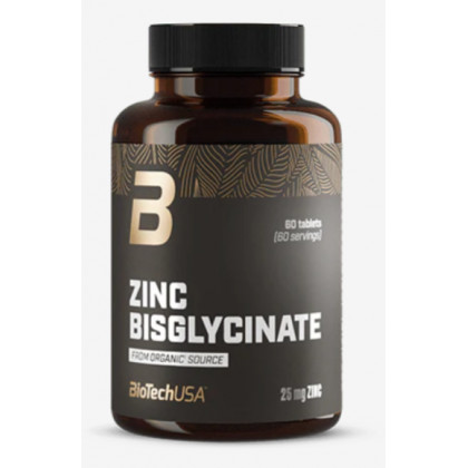 BioTechUSA Zinc Bisglycinate - 60 tabletta