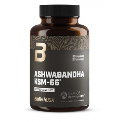 BioTechUSA Ashwagandha KSM-66® - 60 kapszula